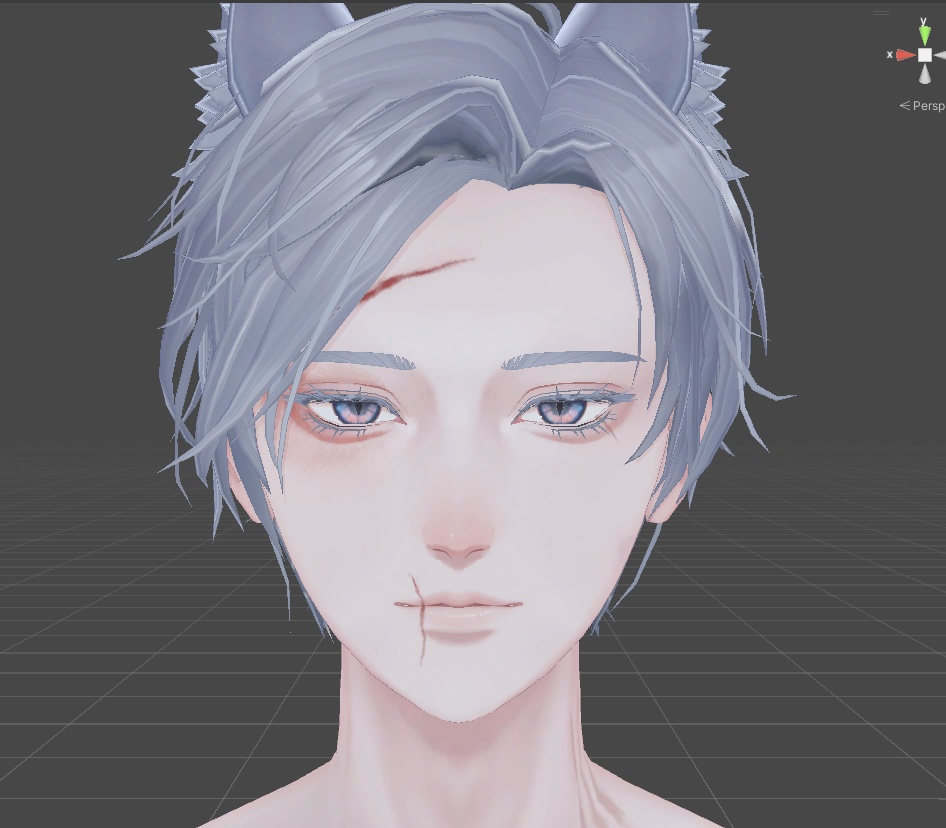 【怜・斑霞対応】ボディテクスチャ「Stray Old Scar」