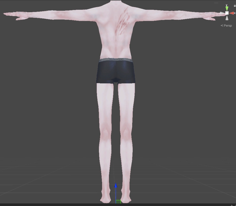 【怜・斑霞対応】ボディテクスチャ「Stray Old Scar」