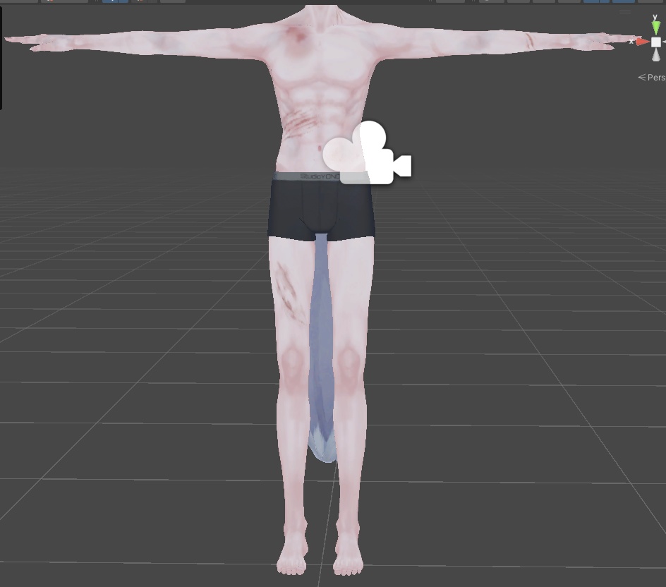 【怜・斑霞対応】ボディテクスチャ「Stray Old Scar」