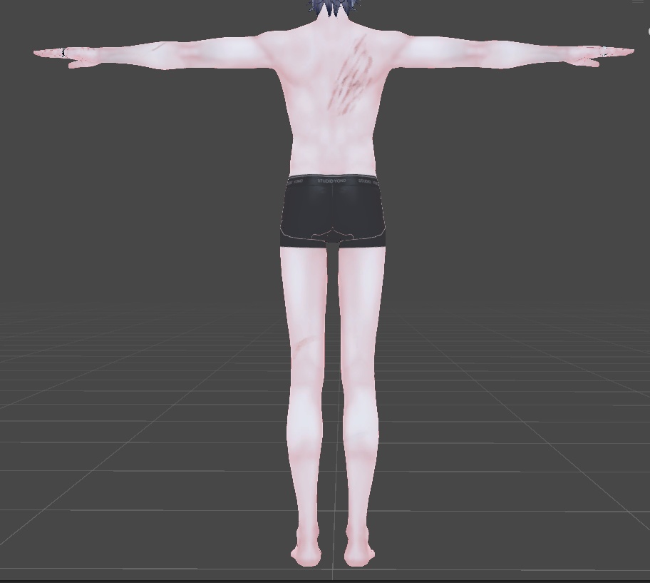 【怜・斑霞対応】ボディテクスチャ「Stray Old Scar」