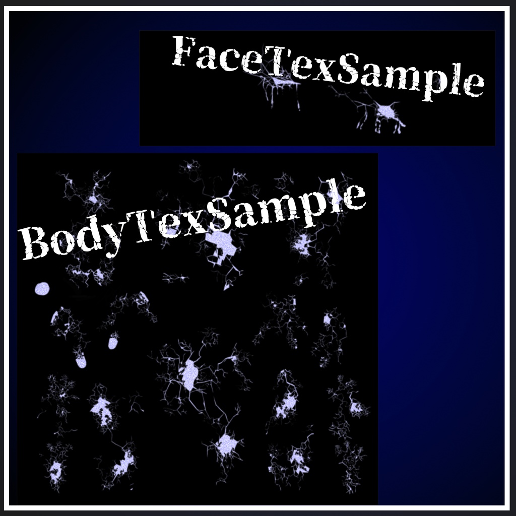 【獏専用】ひび割れテクスチャ「Collapse Nightmare」