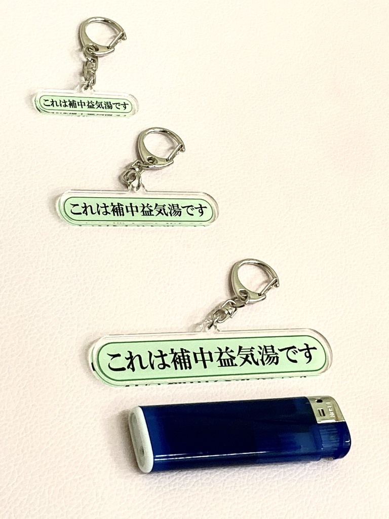 「これは補中益気湯です」アクキー