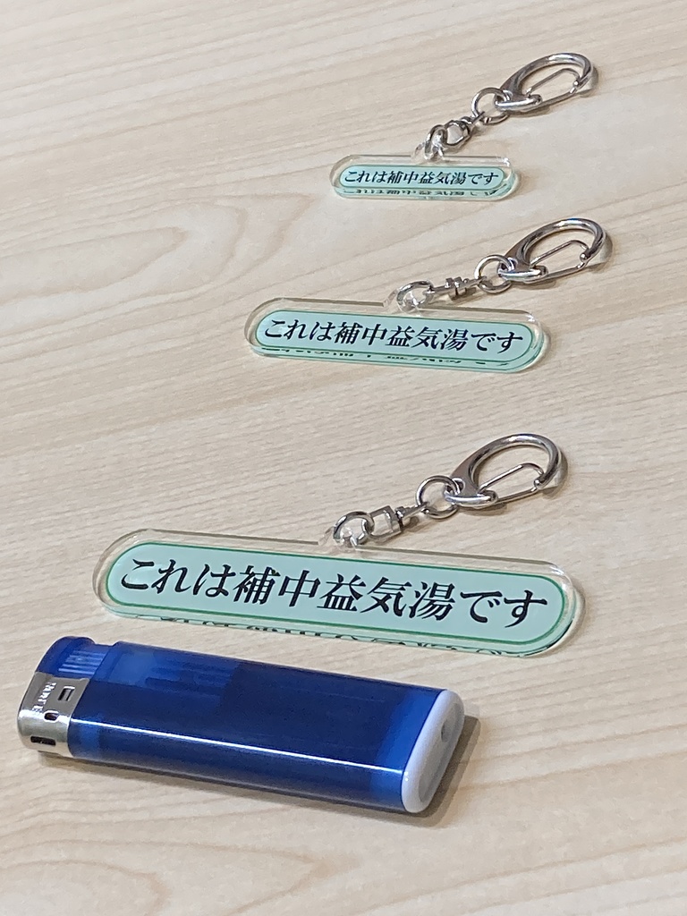 「これは補中益気湯です」アクキー