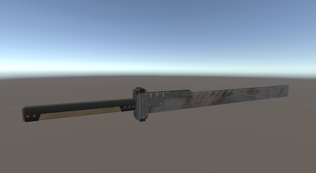 【無料配布】オリジナル武器 / Wepon(ローポリ・テクスチャ付き)