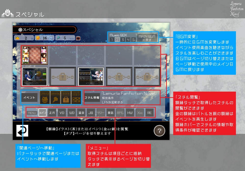 【燐光のレムリア】Lemuria Fanfiction Novel【フリーゲーム】