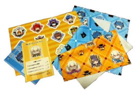 【燐光(極光)のレムリア】めがね拭き