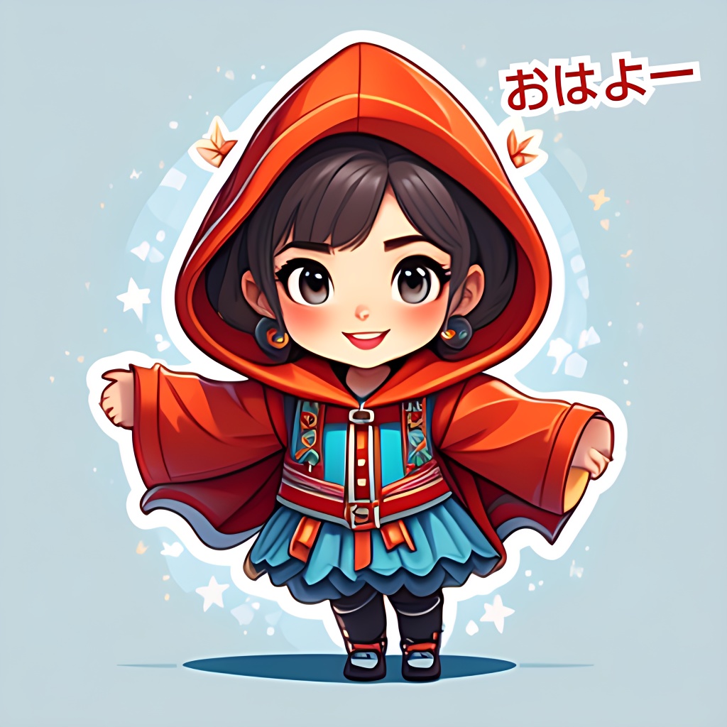 小人のスタンプ