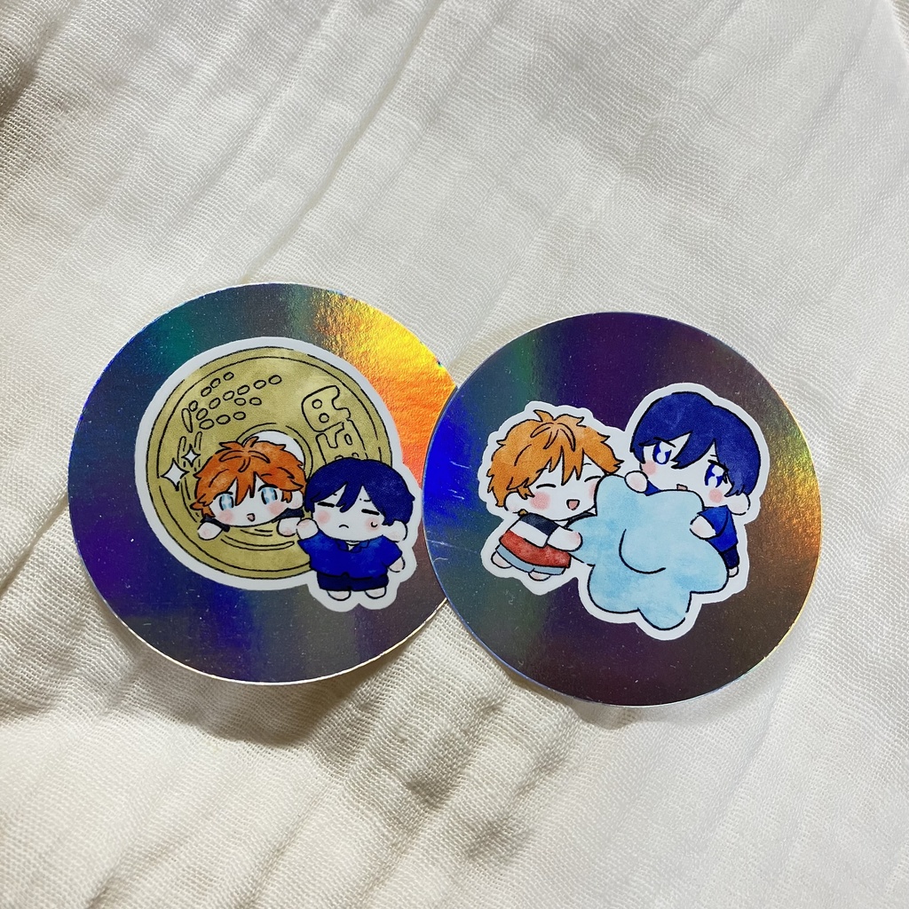 キラキラステッカー