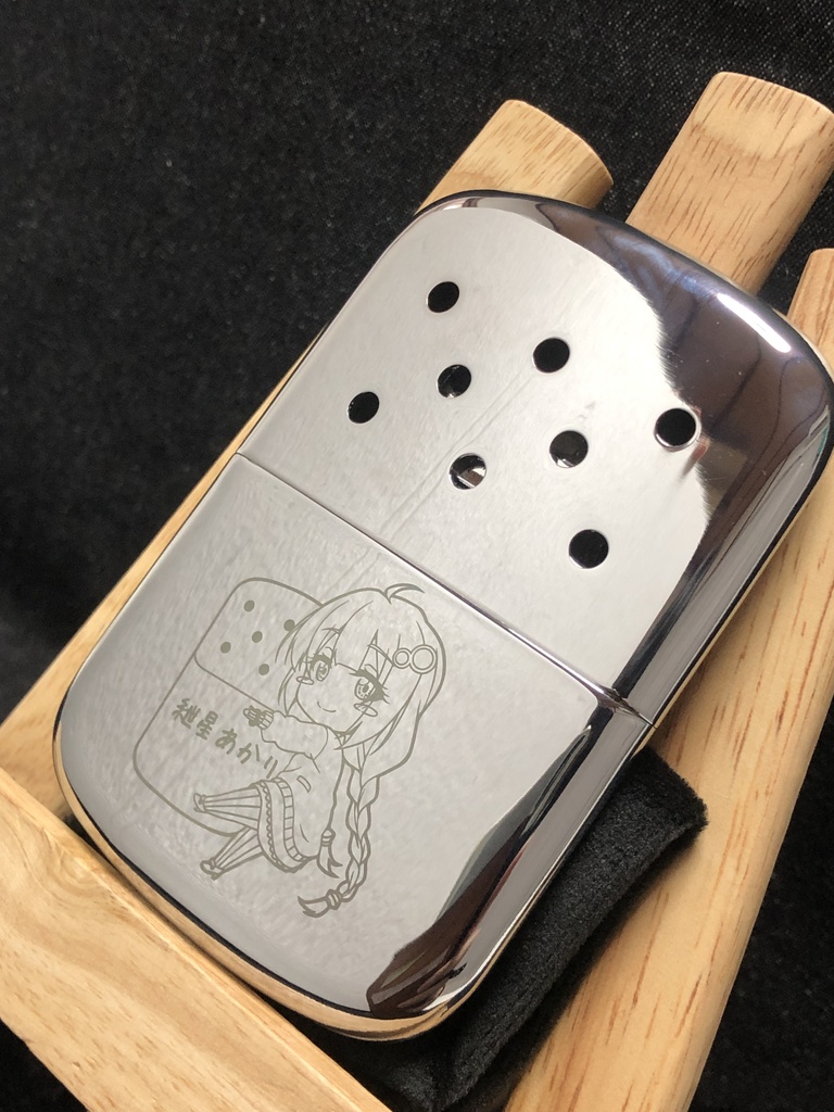 紲星あかりデザインzippoハンディウォーマー