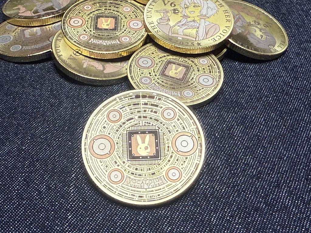 VOCALOID6 結月ゆかり・紲星あかり 勝手に記念コイン