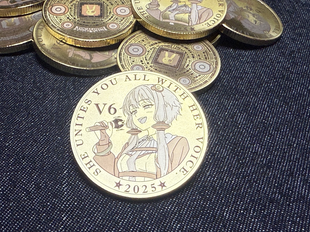 VOCALOID6 結月ゆかり・紲星あかり 勝手に記念コイン