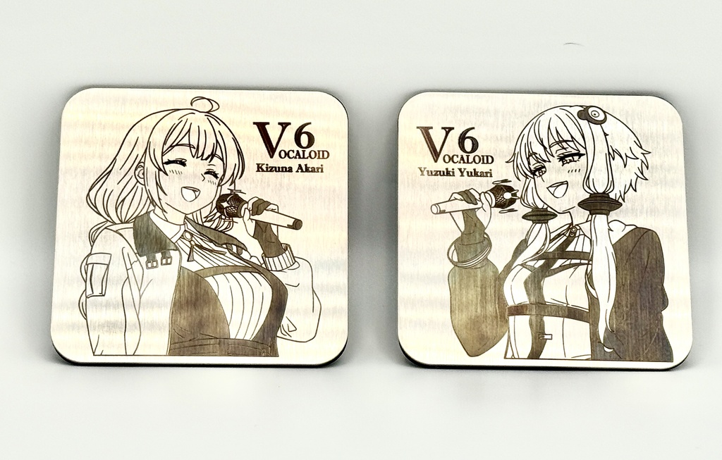 V6 結月ゆかり・紲星あかり メタルコースター