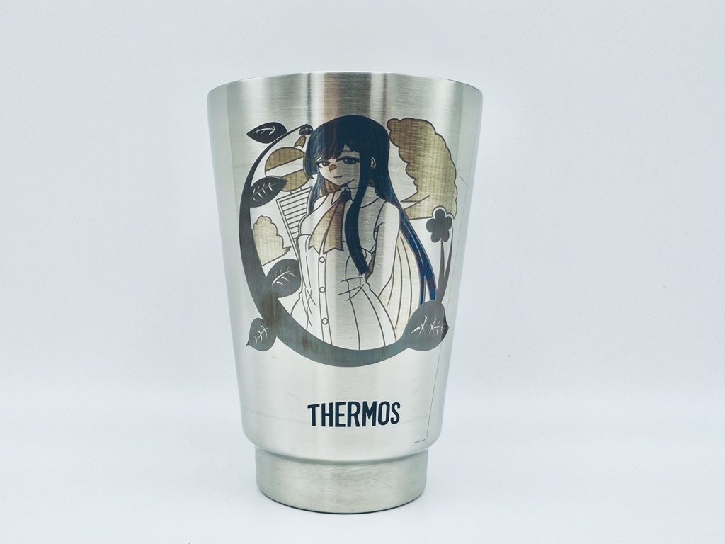 [THERMOS] 双葉湊音 レーザー彫刻ステンレスタンブラー