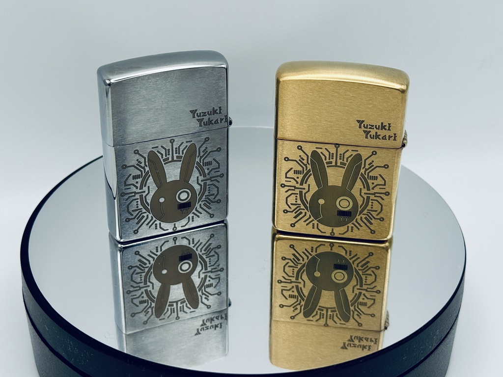 結月ゆかり(サイバーパンク風衣装)デザインzippo