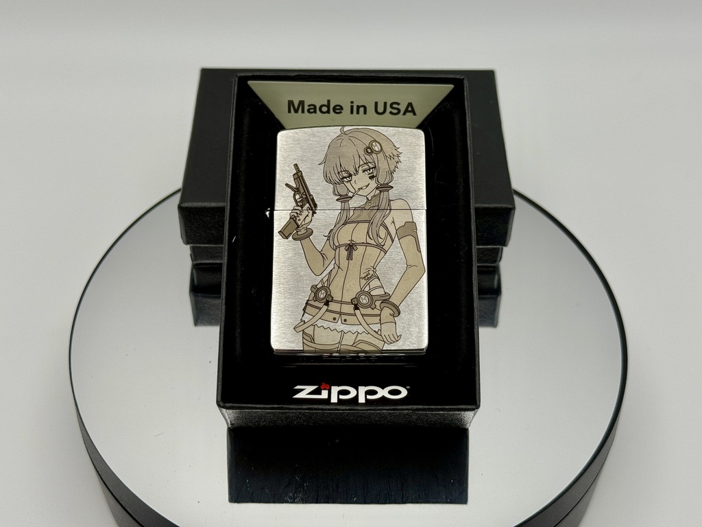 結月ゆかり(サイバーパンク風衣装)デザインzippo