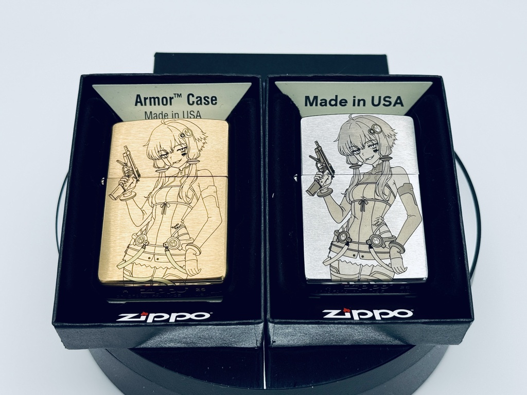 結月ゆかり（サイバーパンク風衣装）デザインzippo
