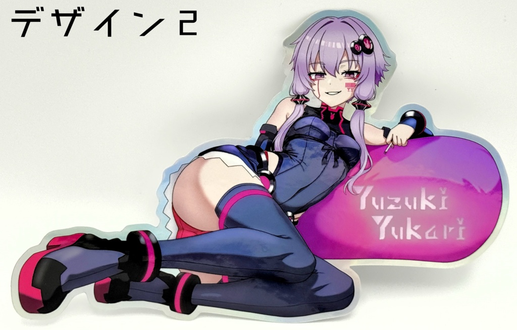 サイバーパンクゆかり ホログラムステッカー