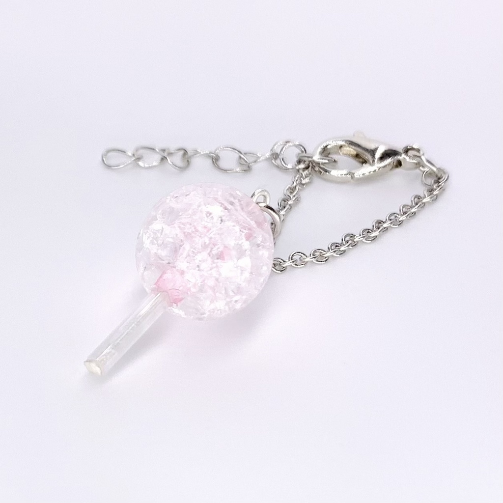 クリアキャンディネックレス