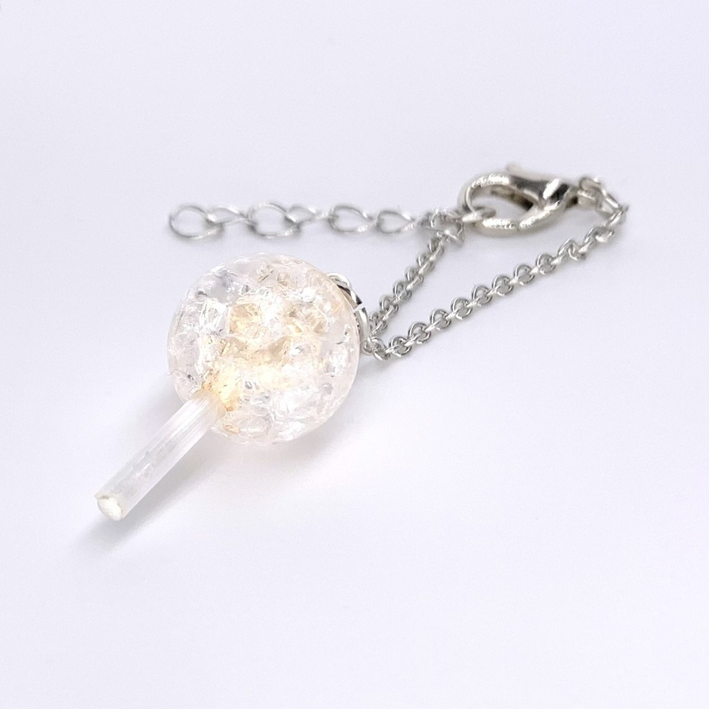 クリアキャンディネックレス