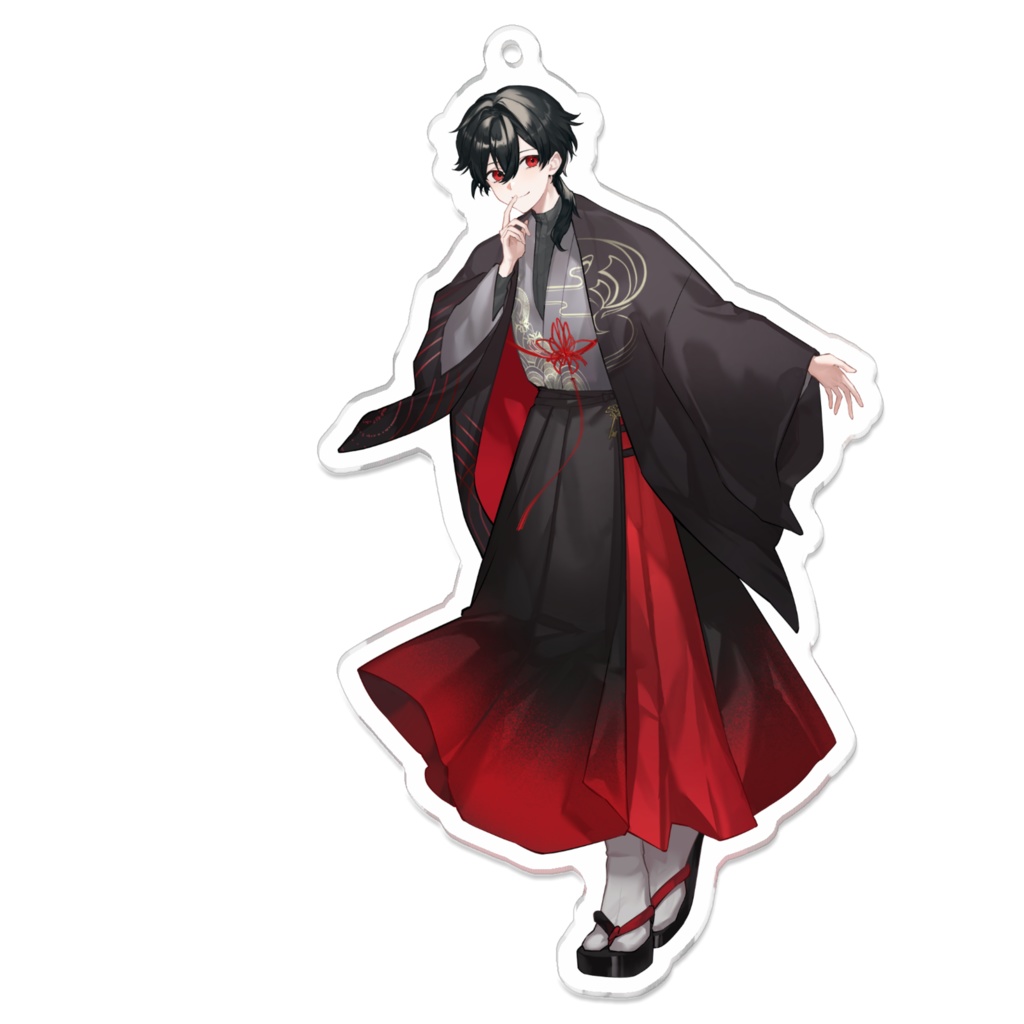 宵待ナギ 和装アクキー(人間のすがた)
