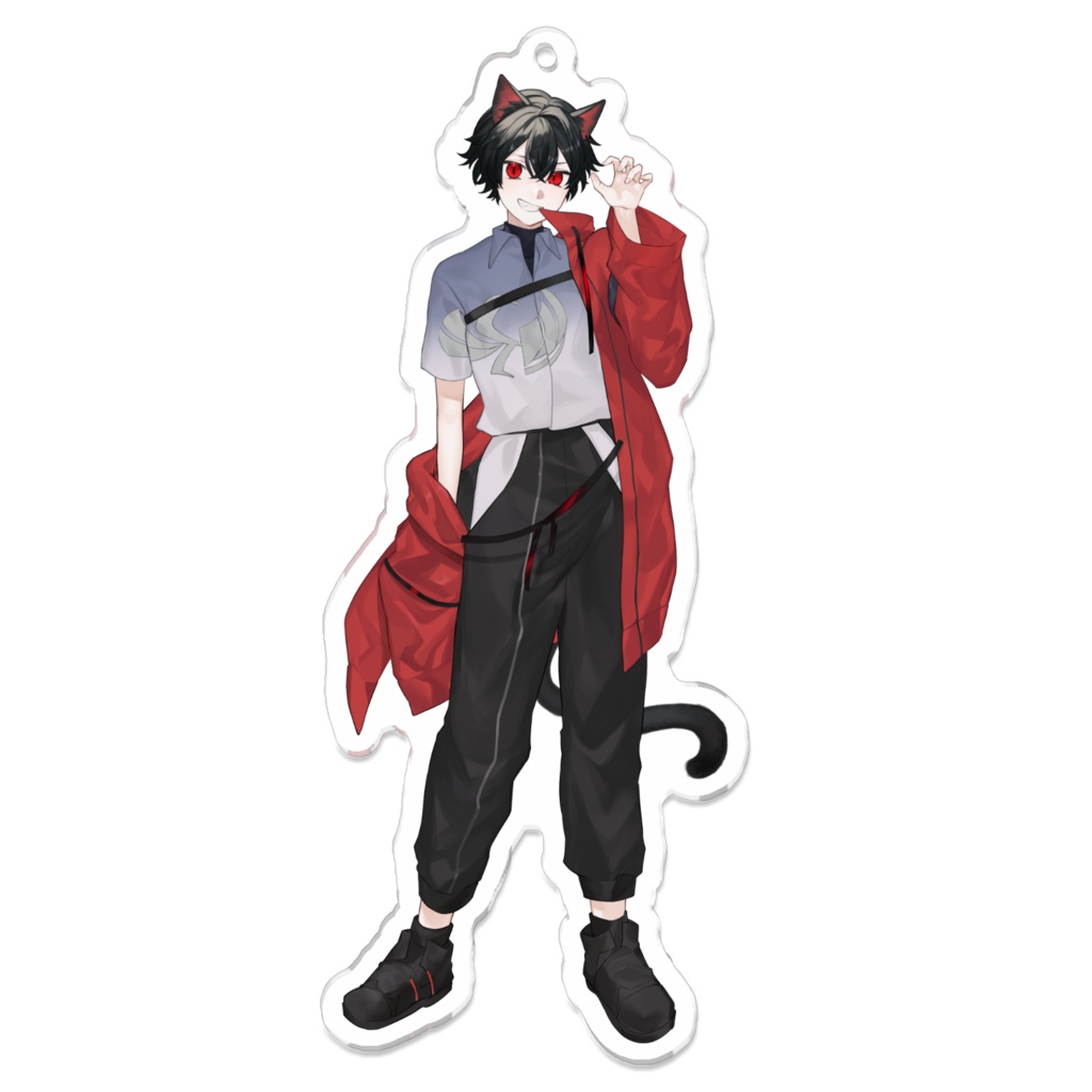 宵待ナギ アクキー(化け猫のすがた)
