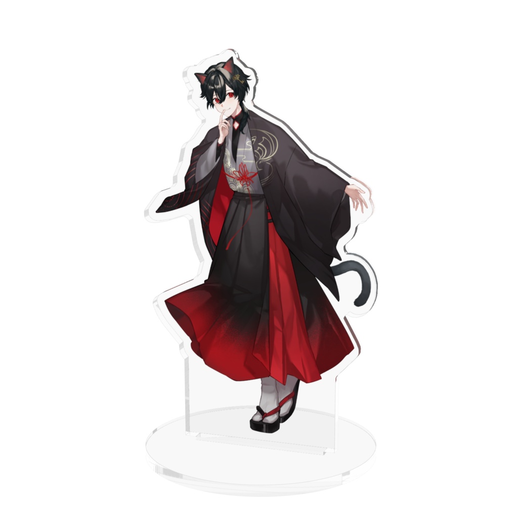 宵待ナギ 和装アクスタ(化け猫のすがた)