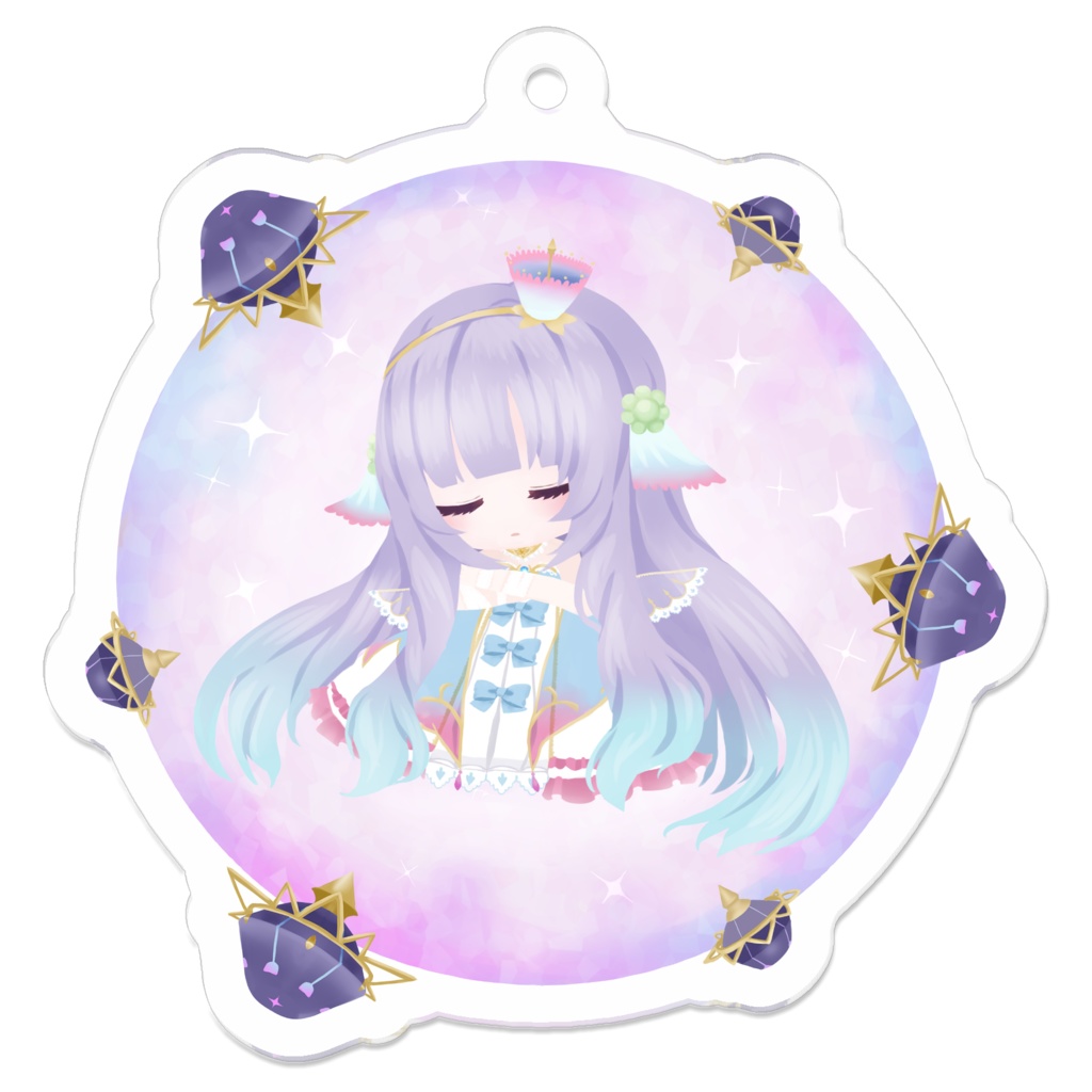 ネムノキ様ねむねむアクキー
