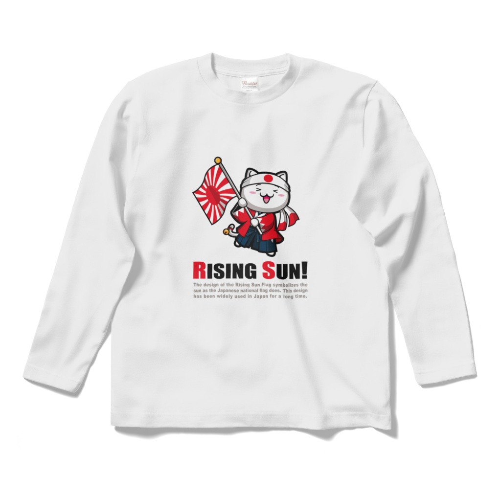 【おさかな新鮮組】らいじんぐ・さんロングTシャツ(りく)