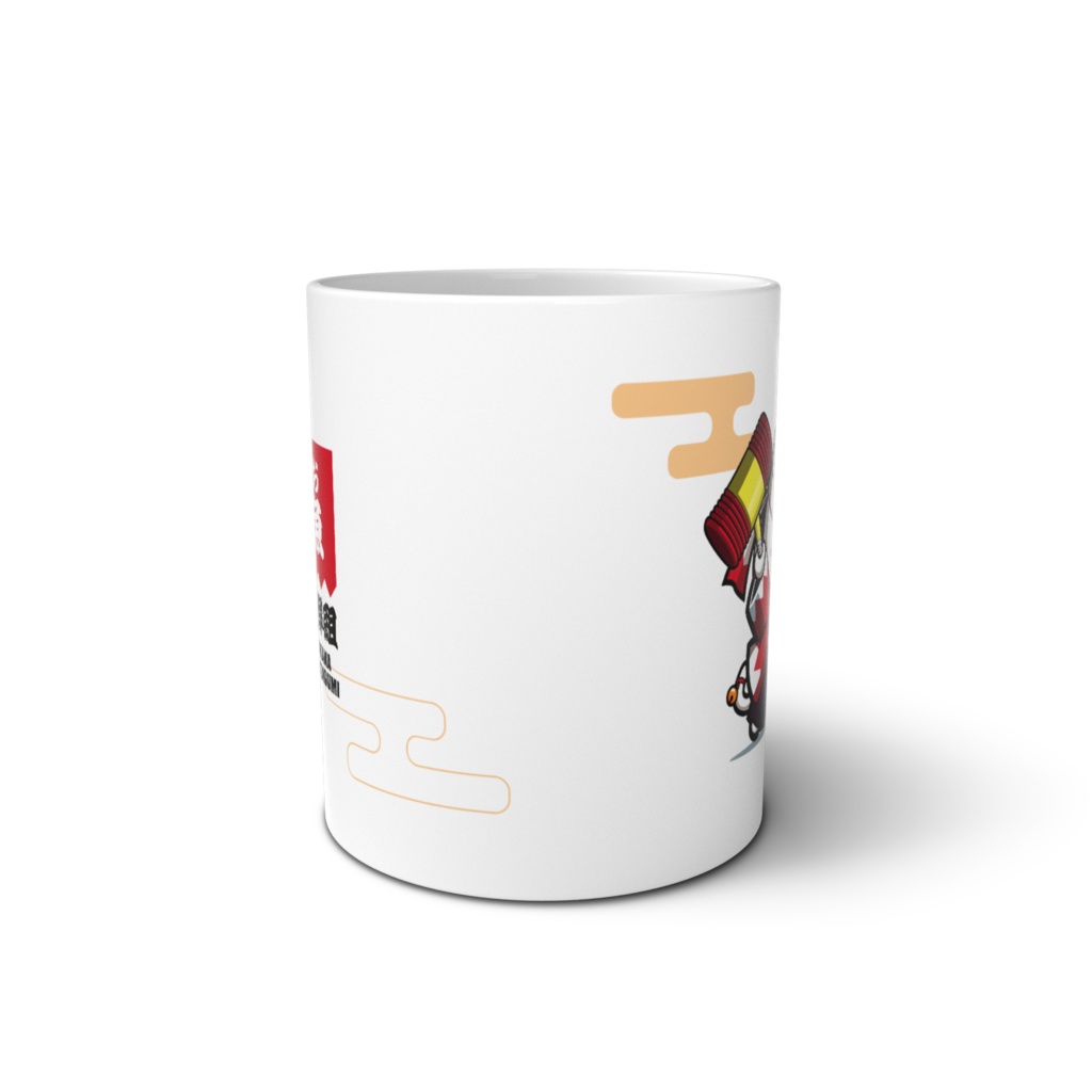 【お魚新鮮組】 マグカップ りく