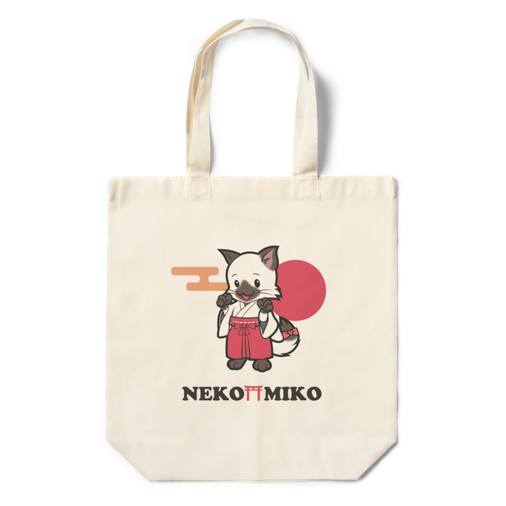 NEKOMIKOちゃん エコバッグ
