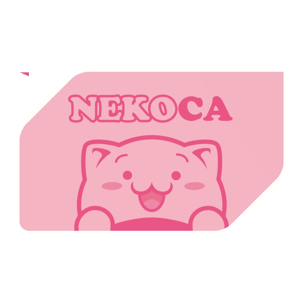 NEKOCA IC カードステッカー(りく)二枚入り