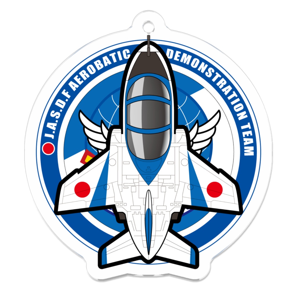 ぶるーいんぱるす アクリルキーホルダー