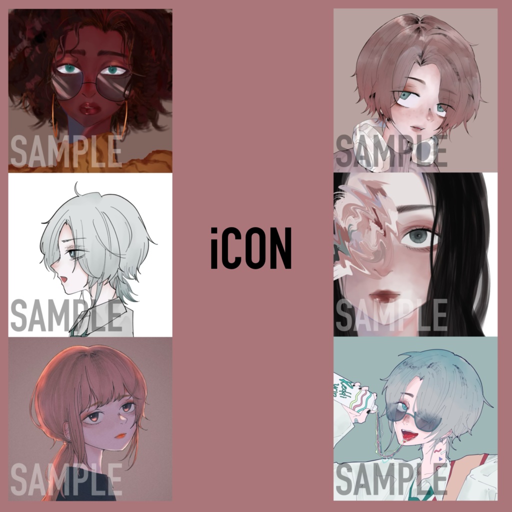【有償】アイコンイラスト