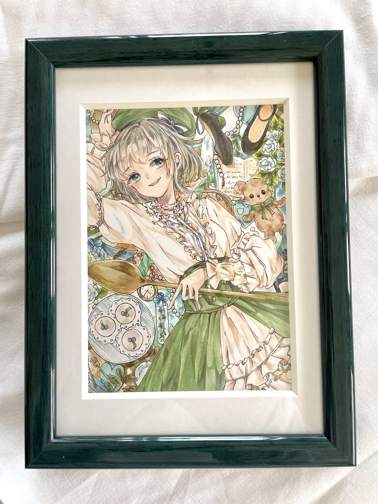 原画「 とっておきの甘いもの 」