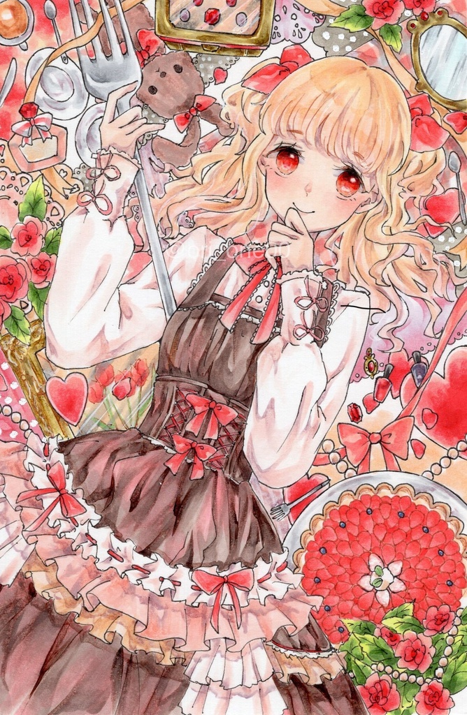 原画「 とびっきりの甘いもの 」