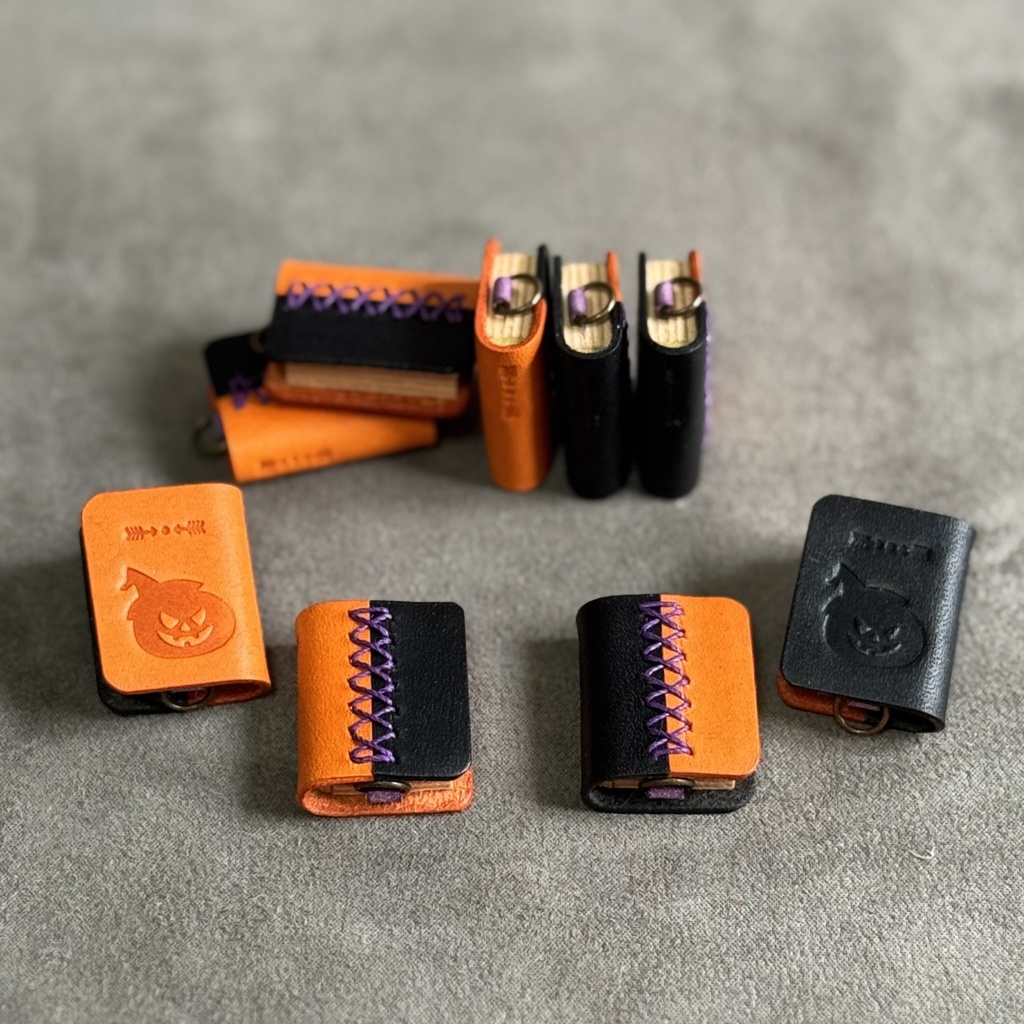 ハロウィン革本バッグ🎃