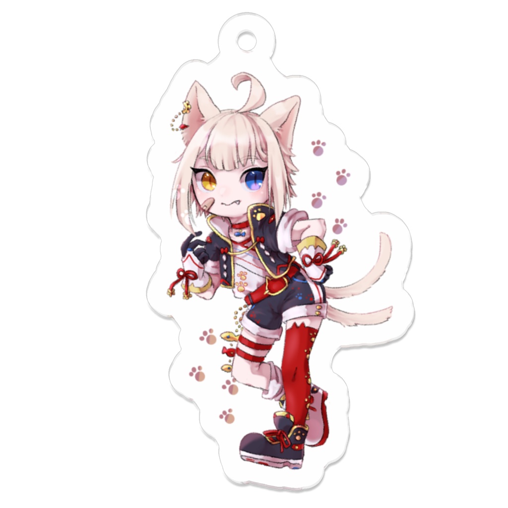 猫ショタアクキー