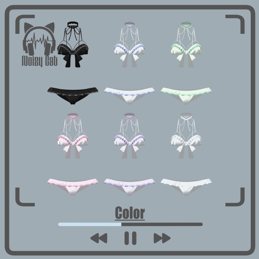 【4アバター対応】ElisianMist【VRChat想定】