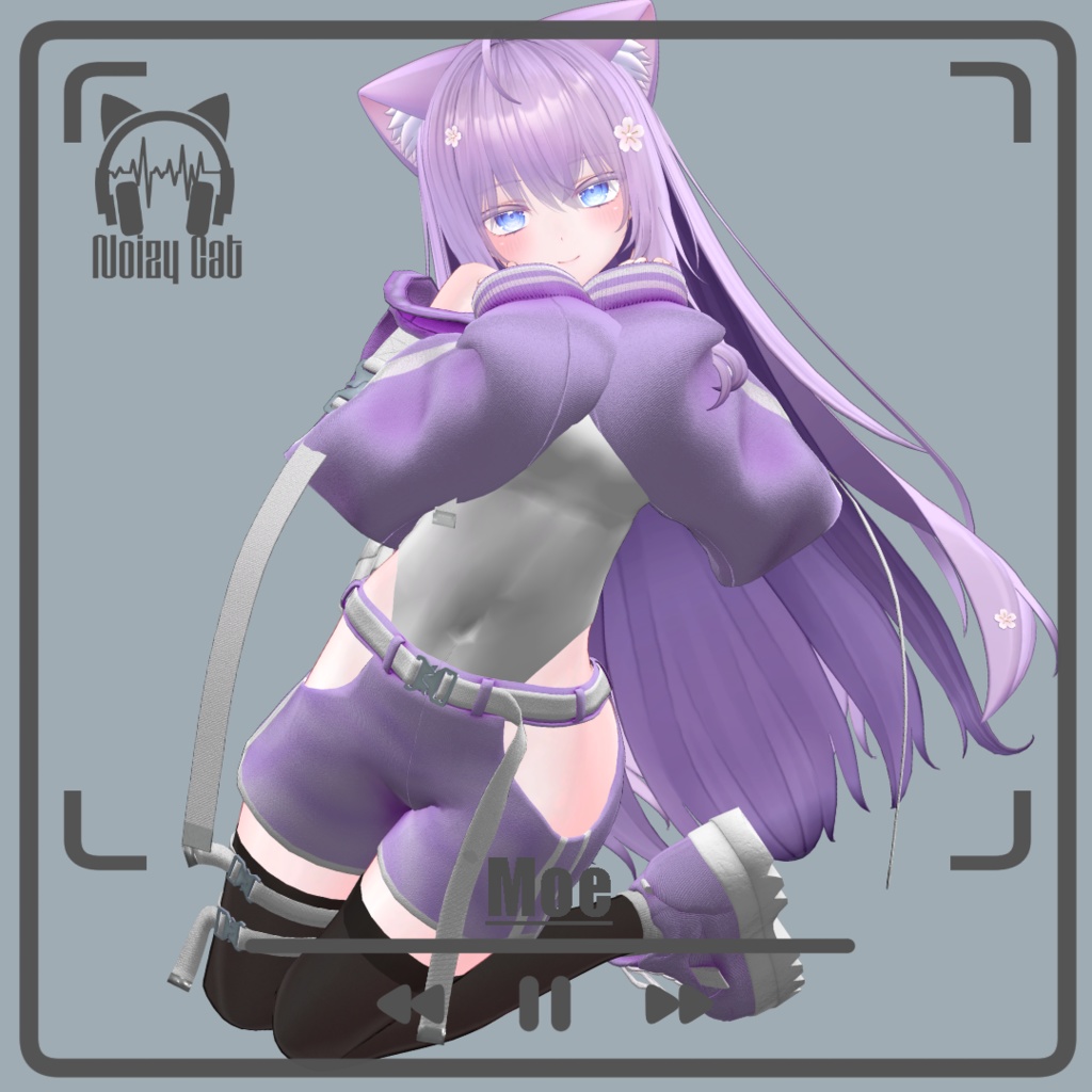 🎧~08/04 sale🐾【複数アバター対応】TecJersy【VRChat想定】
