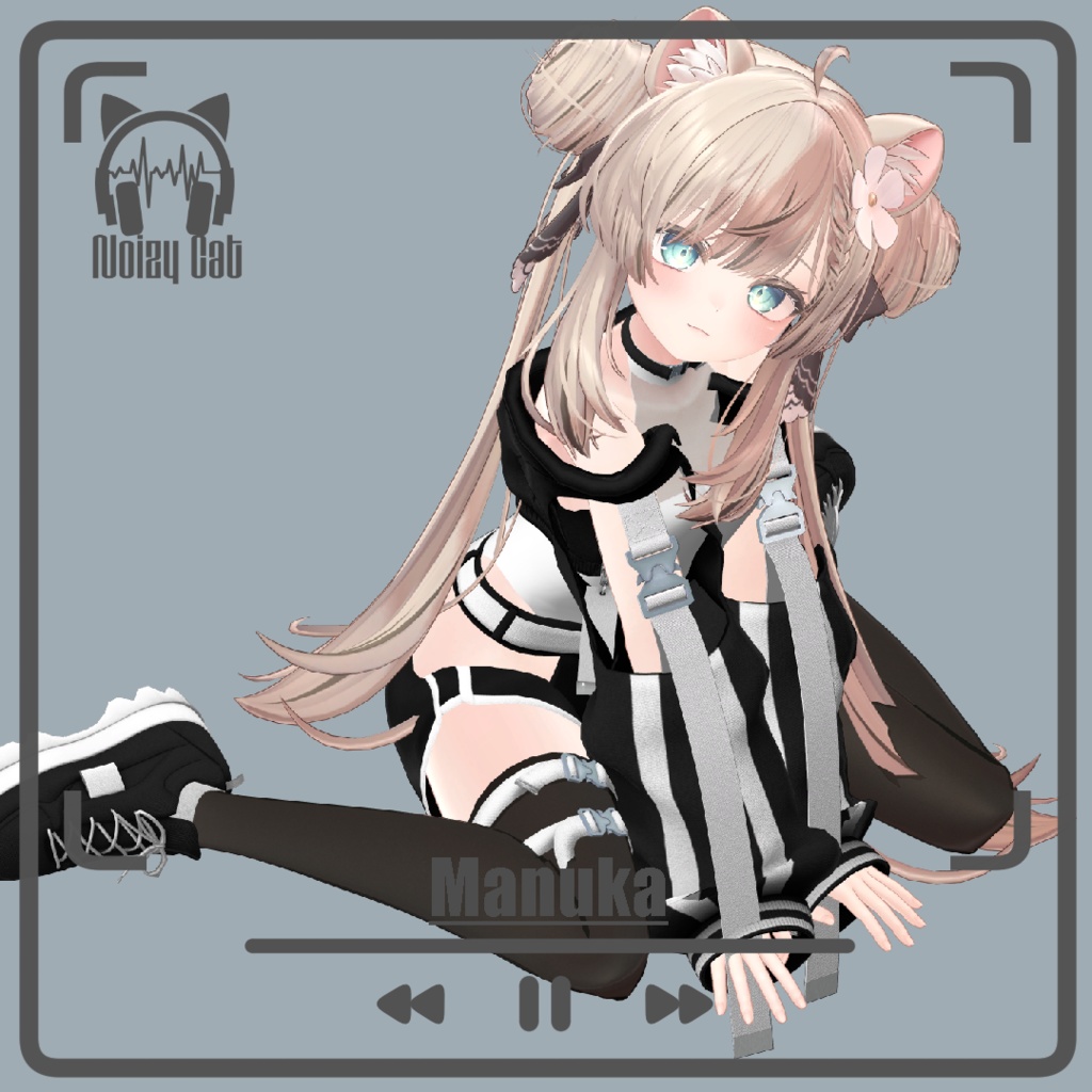 🎧~08/04 sale🐾【複数アバター対応】TecJersy【VRChat想定】
