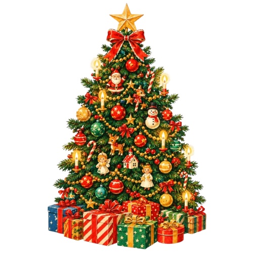 レトロなクリスマス
