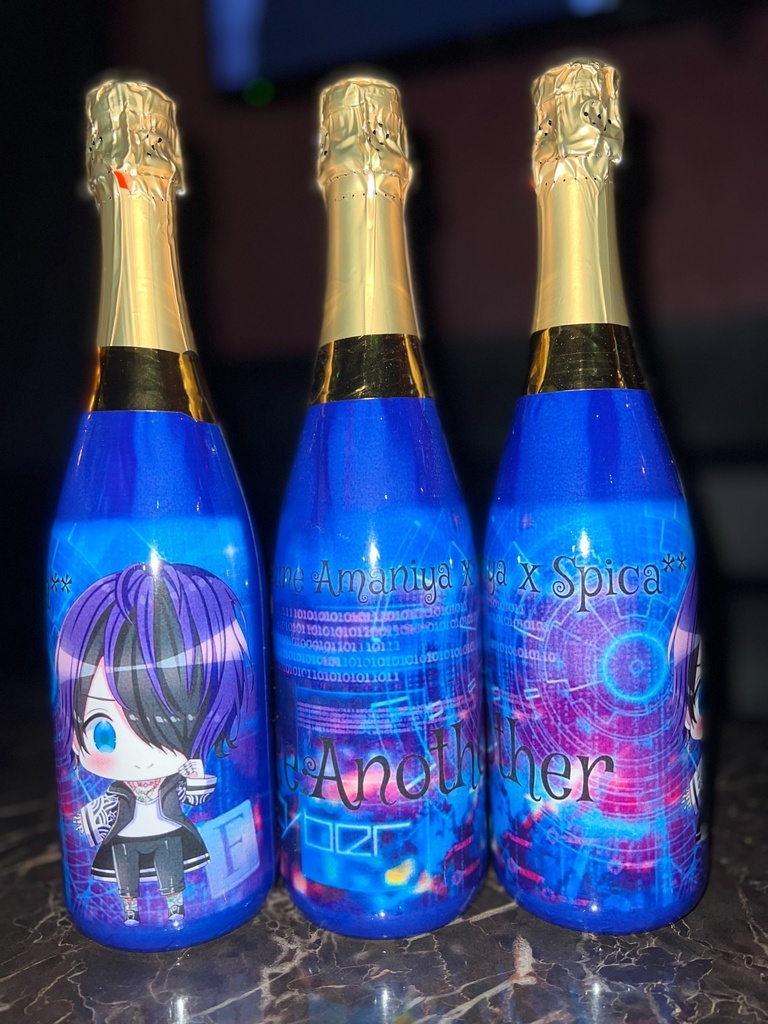 【雨宮鈴音×Spica**】遠隔専用オリジナルシャンパン