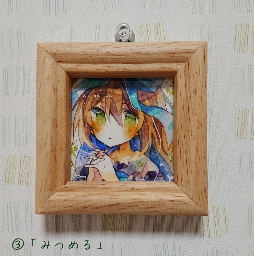 【透明水彩】ミニ原画4種【創作】