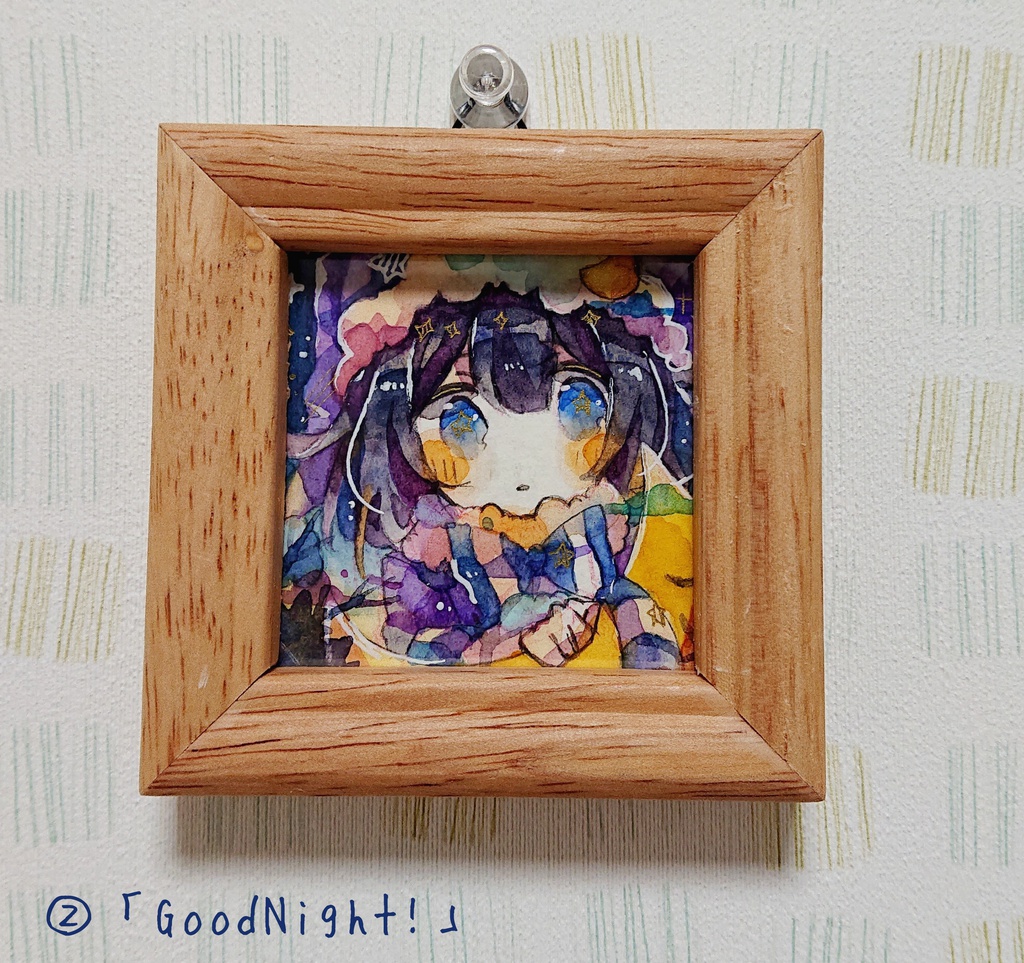 【透明水彩】ミニ原画4種【創作】