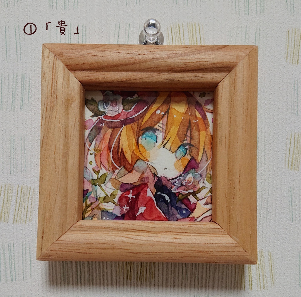 【透明水彩】ミニ原画4種【創作】