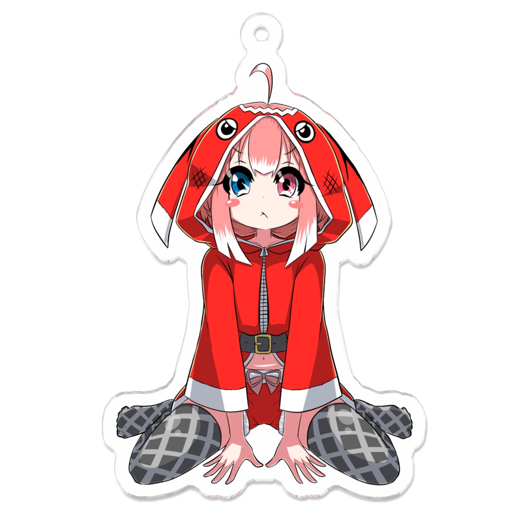 ひらりちゃんアクキー“むぅう・・・”