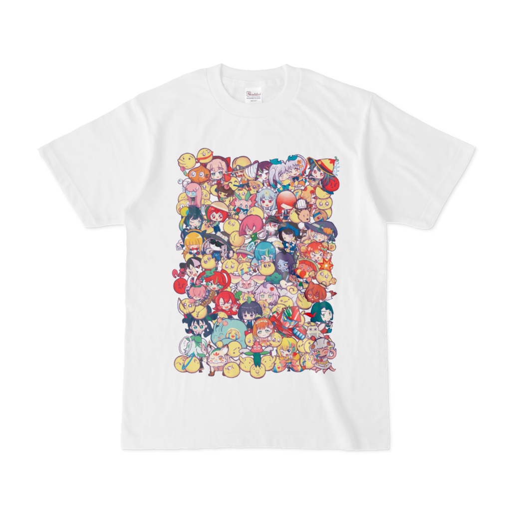 農園マスコット47テンションあがってつくったけど流石にこれはきれないだろTシャツ