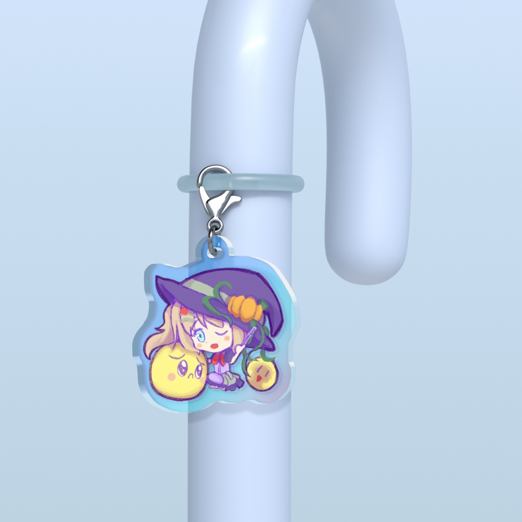 萌奉良ぺぽか　アクリルめじるしチャーム