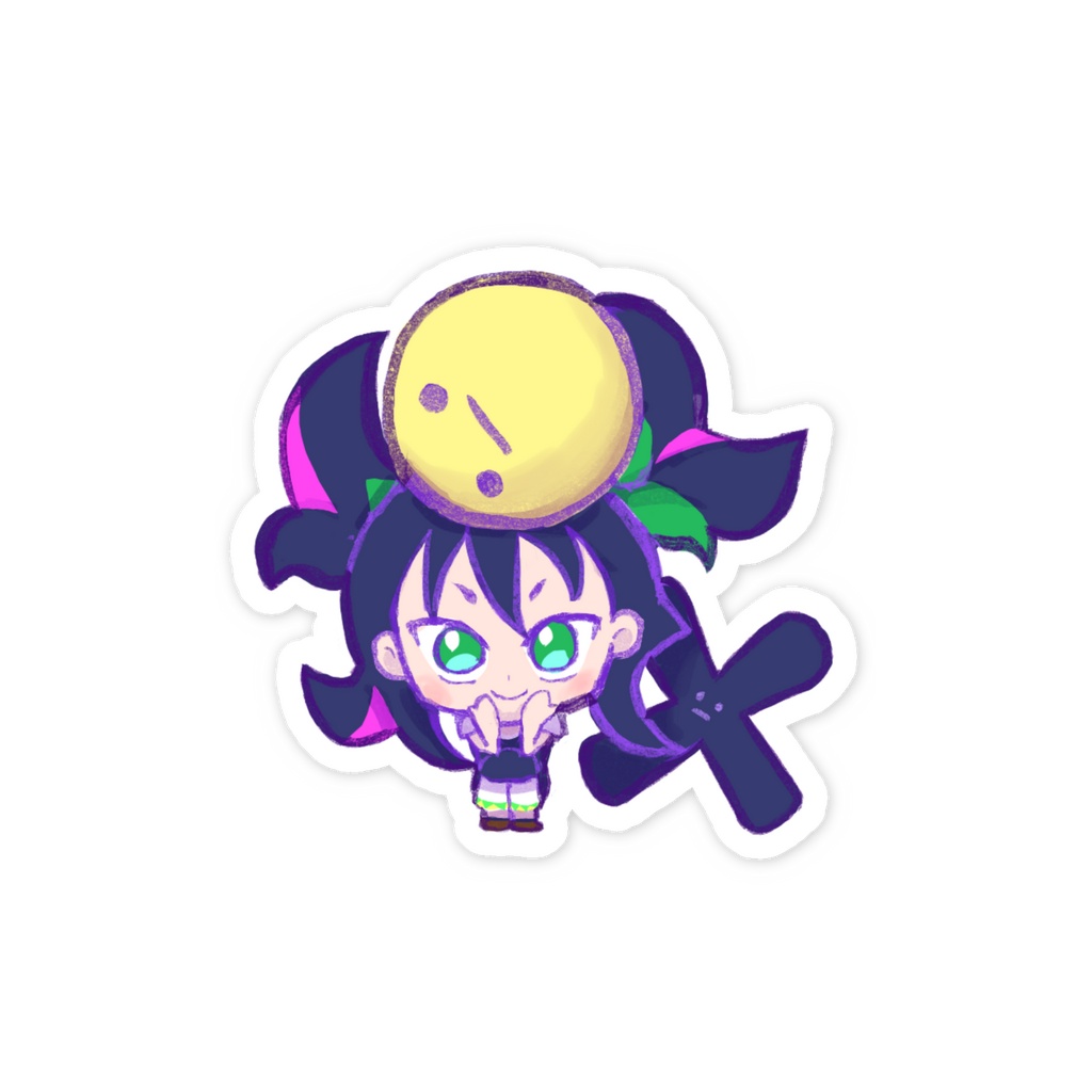 鬯うーう ステッカー