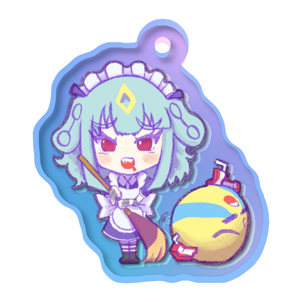 テオ アクリルめじるしチャーム